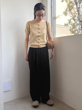 アトリエドゥサボンさん(レディース・160cm)の春コーディネート