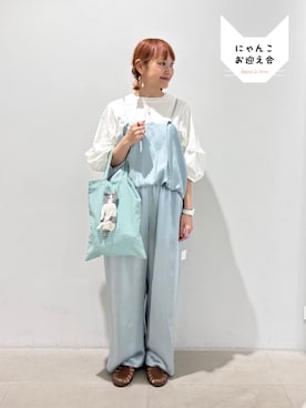 アトリエドゥサボンさん(レディース・156cm)の夏コーディネート