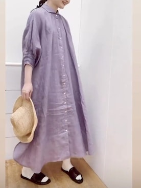 アトリエドゥサボンさん（レディース・159cm）の夏コーディネート