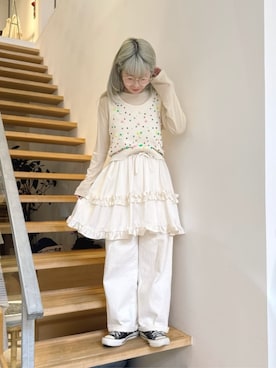 アトリエドゥサボンさん(レディース・153cm)の夏コーディネート