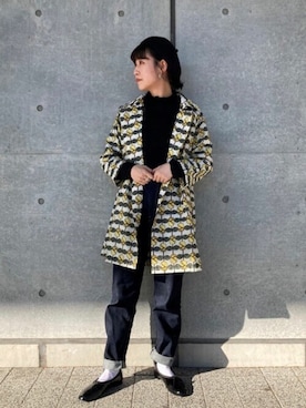 「アイテム（レインコート/ポンチョ）」を使った、アトリエドゥサボンさん（レディース・152cm）の夏コーディネート