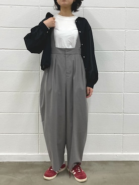 「I am I in fact...（アイアムアイインファクト）のアイテム（ジャケット/アウター）」を使った、アトリエドゥサボンさん（レディース・159cm）の夏コーディネート