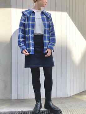 アトリエドゥサボンさん（レディース・162cm）の春コーディネート