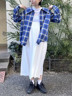 アトリエドゥサボンさん（レディース・164cm）の春コーディネート