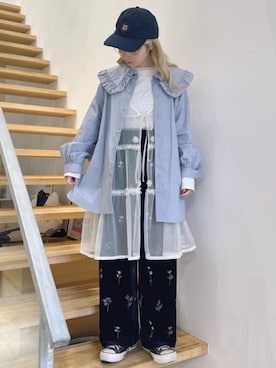 アトリエドゥサボンさん(レディース・153cm)の秋コーディネート