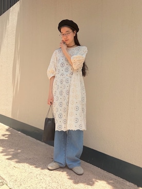 アトリエドゥサボンさん(レディース・160cm)の夏コーディネート