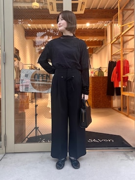 アトリエドゥサボンさん(レディース・159cm)の春コーディネート