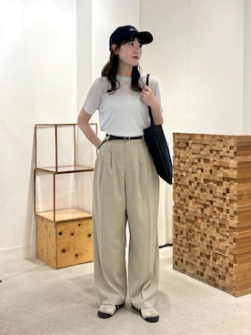 アトリエドゥサボンさん（レディース・161cm）の夏コーディネート