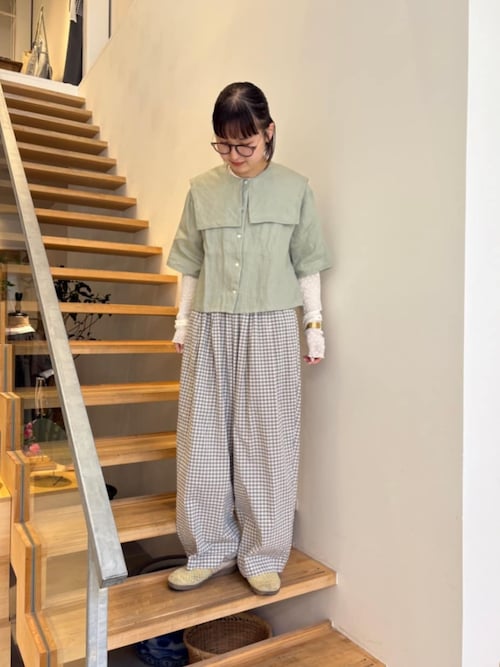 fig London（フィグロンドン） リネンシャツ ブラウス シャツ daily