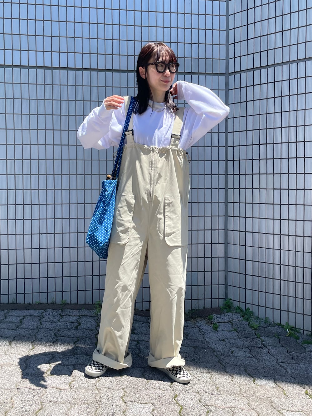 EKAL（エカル）の「『撥水』レイクショアウェダーパンツ（サロペット