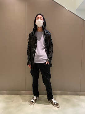 おかださん(メンズ・175cm)の冬コーディネート