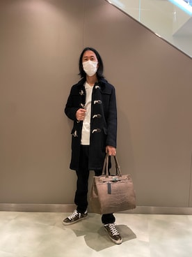 おかださん（メンズ・175cm）の冬コーディネート