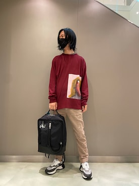 「DSQUARED2（ディースクエアード）のアイテム（シューズ）」を使った、おかださん（メンズ・175cm）の夏コーディネート