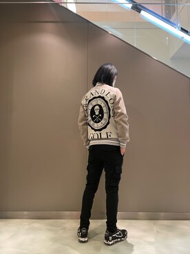 「e JEANS（イージーンズ）のアイテム」を使った、おかださん（メンズ・175cm）の冬コーディネート