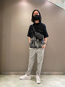 おかださん（メンズ・175cm）の夏コーディネート