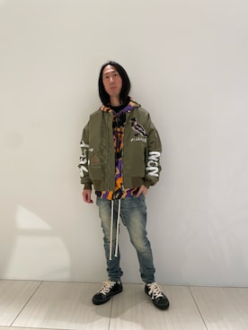 「L.G.B.（ルグランブルー）のアイテム」を使った、おかださん（メンズ・176cm）の冬コーディネート