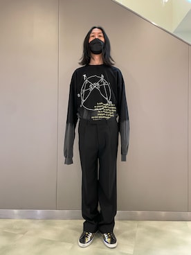 「ラッドミュージシャン」｜おかださん（メンズ・175cm）の春コーディネート