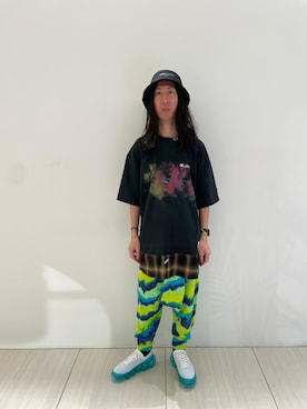 「Lucien Pellat-Finet（ルシアンペラフィネ）のアイテム」を使った、おかださん（メンズ・176cm）の冬コーディネート