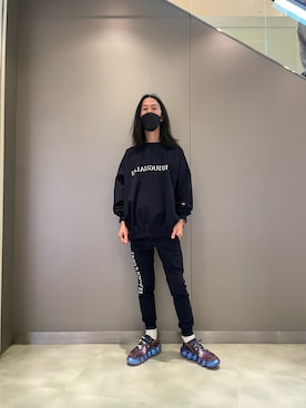 「grounds（グラウンズ）のアイテム（シューズ）」を使った、おかださん（メンズ・176cm）の夏コーディネート
