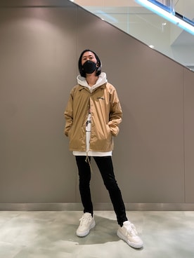 「ROYAL FLASH（ロイヤルフラッシュ）のアイテム（ブルゾン）」を使った、おかださん（メンズ・175cm）の秋コーディネート