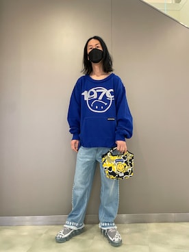 「HORN GARMENT（ホーンガーメント）のアイテム」を使った、おかださん（メンズ・175cm）の春コーディネート