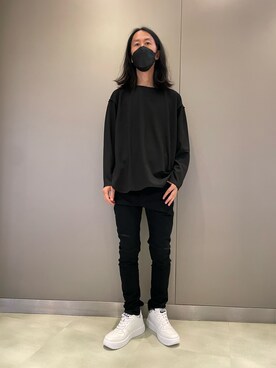 「ISAMU KATAYAMA BACKLASH（イサムカタヤマバックラッシュ）のアイテム（パンツ）」を使った、おかださん（メンズ・176cm）の夏コーディネート