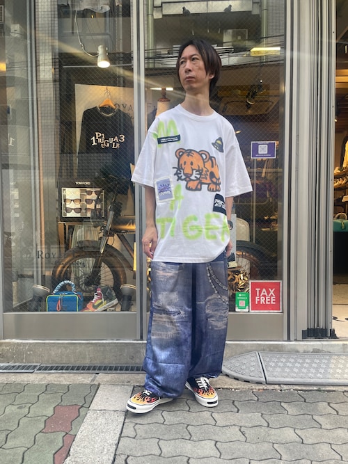 Guernika×JUGGLER/ゲルニカ×ジャグラー/TORAPPI Paint T-Shirt