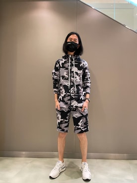 「STUD MUFFIN（スタッドマフィン）のアイテム（パンツ）」を使った、おかださん（メンズ・175cm）の夏コーディネート