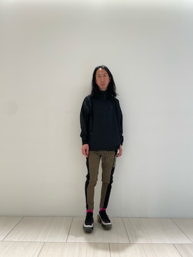 「ROYAL FLASH（ロイヤルフラッシュ）のアイテム（シューズ）」を使った、おかださん（メンズ・176cm）の秋コーディネート