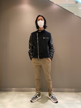 おかださん（メンズ・175cm）の夏コーディネート