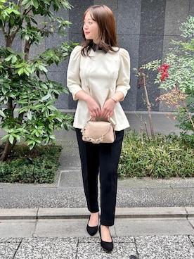 TIARA STAFFさん（レディース・160cm）の冬コーディネート