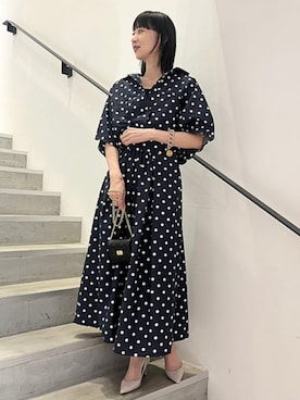 TIARA STAFFさん（レディース・157cm）の春コーディネート