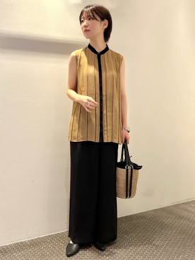 「Tiara（ティアラ）のアイテム」を使った、TIARA STAFFさん（レディース・152cm）の夏コーディネート