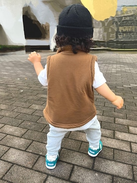 たろうさんの（babyGAP | babyGAP）を使ったコーディネート