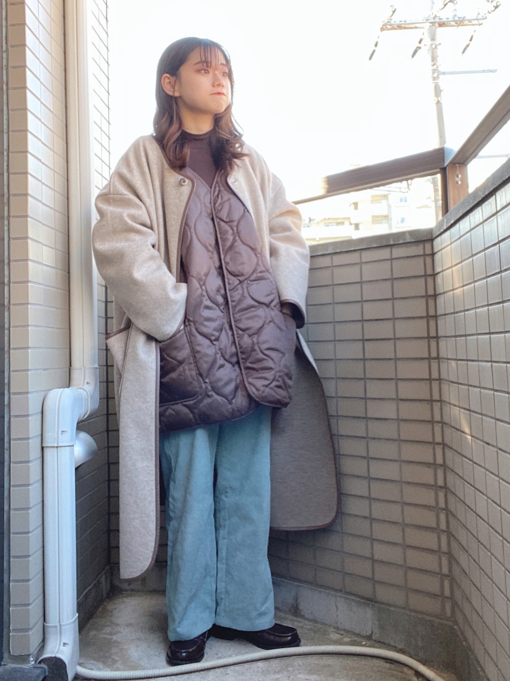 Samansa Mos2（サマンサ モスモス）の「4WAYパイピングコート（その他 