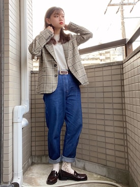 けいさん(レディース・155cm)の秋コーディネート