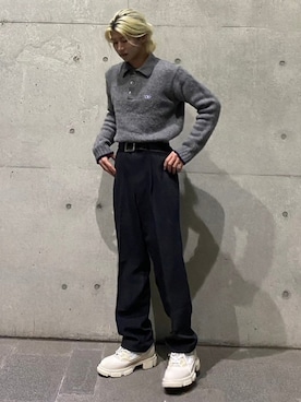 「both（ボス）のアイテム」を使った、ゆうすけさん（メンズ・175cm）の秋コーディネート