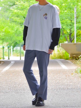 ふみちょすさん(メンズ・176cm)の夏コーディネート