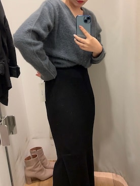 momoさん（レディース・163cm）の冬コーディネート