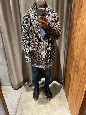 「ROYAL FLASH（ロイヤルフラッシュ）のアイテム（パンツ）」を使った、yoshiaki matsufujiさん（メンズ・165cm）の冬コーディネート