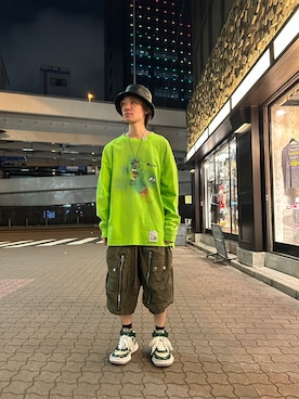 「ROYAL FLASH（ロイヤルフラッシュ）のアイテム」を使った、yoshiaki matsufujiさん（メンズ・165cm）の夏コーディネート