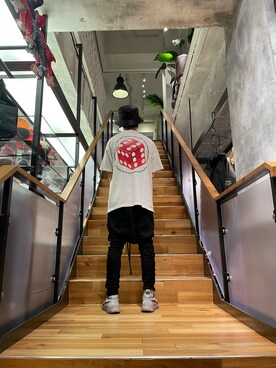 「ROYAL FLASH（ロイヤルフラッシュ）のアイテム」を使った、yoshiaki matsufujiさん（メンズ・165cm）の春コーディネート