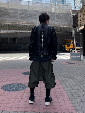 「A.F ARTEFACT」｜yoshiaki matsufujiさん（メンズ・165cm）の春コーディネート