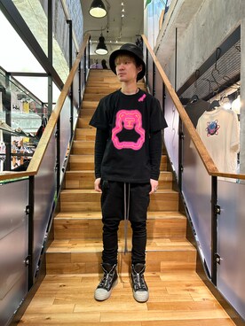 「ROYAL FLASH（ロイヤルフラッシュ）のアイテム」を使った、yoshiaki matsufujiさん（メンズ・165cm）の春コーディネート