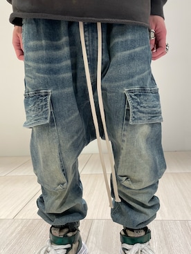 「ROYAL FLASH（ロイヤルフラッシュ）のアイテム（パンツ）」を使った、yoshiaki matsufujiさん（メンズ・165cm）の秋コーディネート