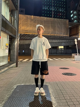 「STUD MUFFIN」｜yoshiaki matsufujiさん（メンズ・165cm）の夏コーディネート