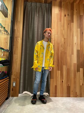 yoshiaki matsufujiさん（メンズ・165cm）の夏コーディネート