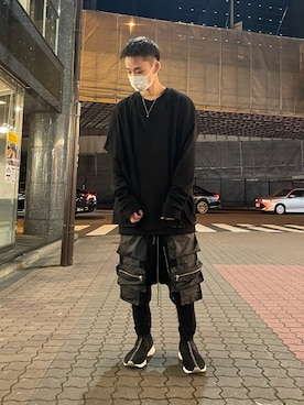 「A.F ARTEFACT」｜yoshiaki matsufujiさん（メンズ・165cm）の秋コーディネート