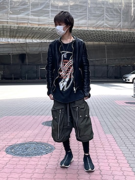 「A.F ARTEFACT」｜yoshiaki matsufujiさん（メンズ・165cm）の春コーディネート