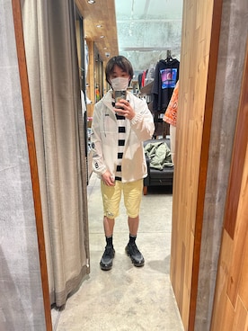 「muta（ムータ）のアイテム」を使った、yoshiaki matsufujiさん（メンズ・165cm）の春コーディネート